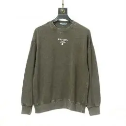 prada sweatshirt manches longues pour unisexe s_12612b7